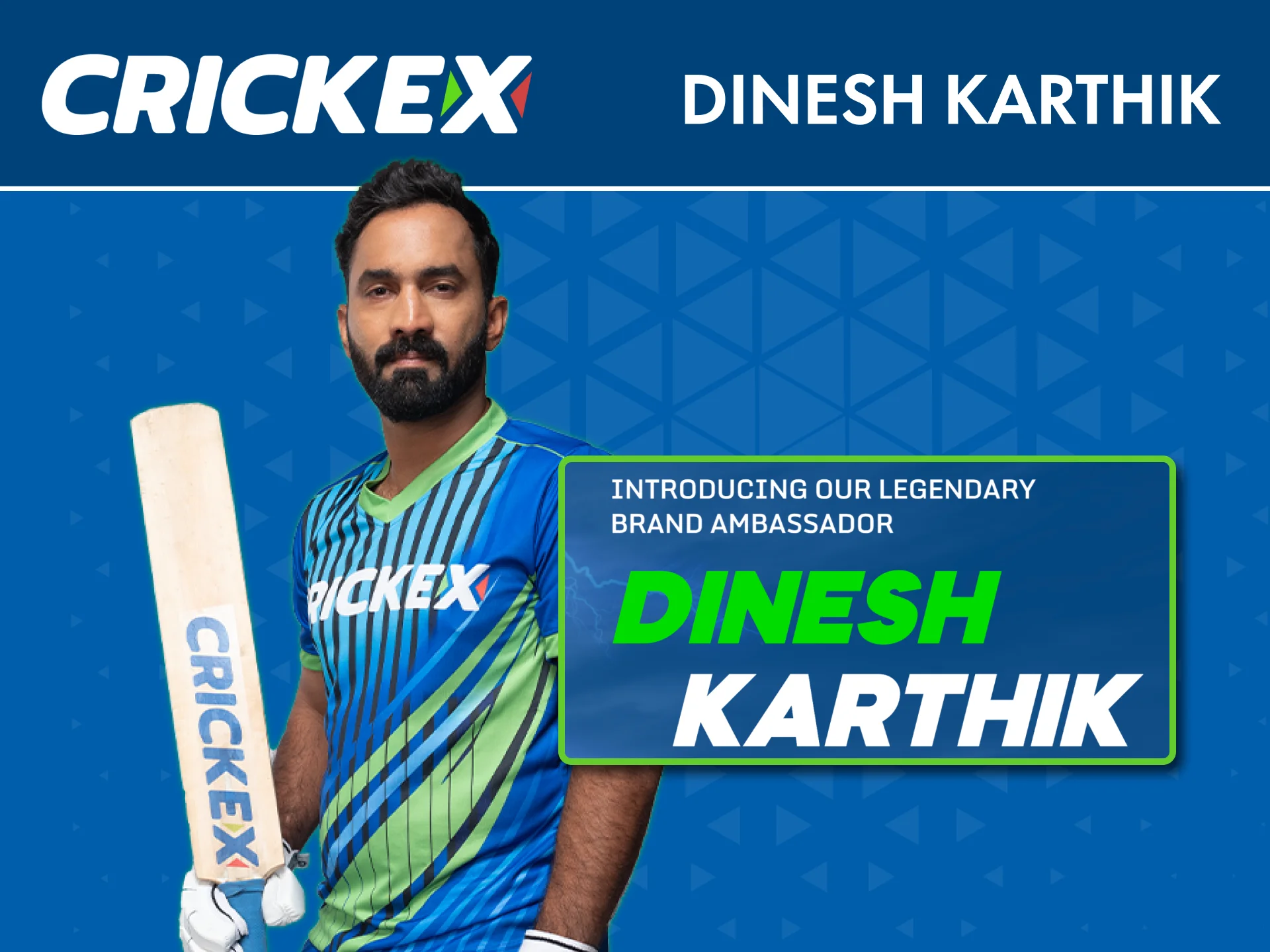 Join Crickex Casino and enjoy cricket betting with Dinesh Karthik.