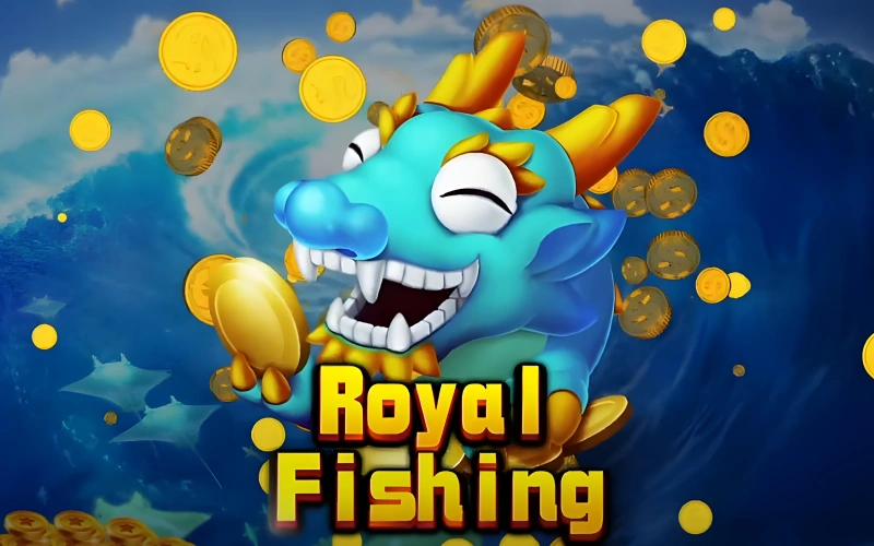 Experience the majestic Royal Fishing game online at Crickex.